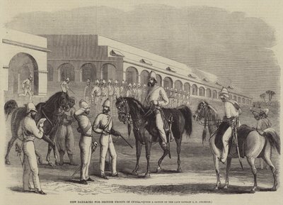 Nuevos cuarteles para las tropas británicas en India de George Francklin Atkinson